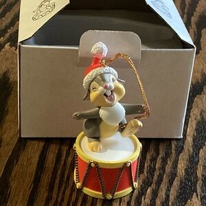 Grolier Christmas Magic Disney DCO Thumper Ornament 26231 146 Original Box